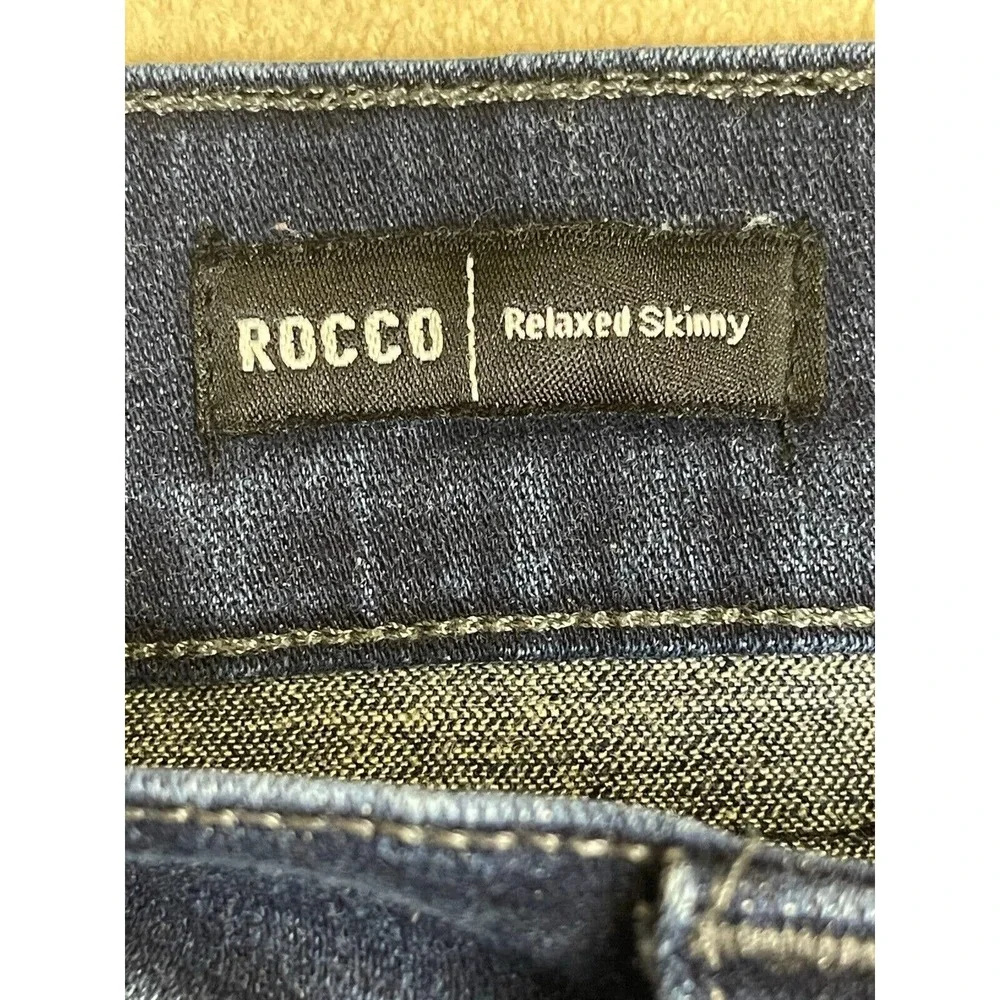 True Religion Rocco Relax Skinny‎ Jeans Mens 31 Mid Rise Blue Denim